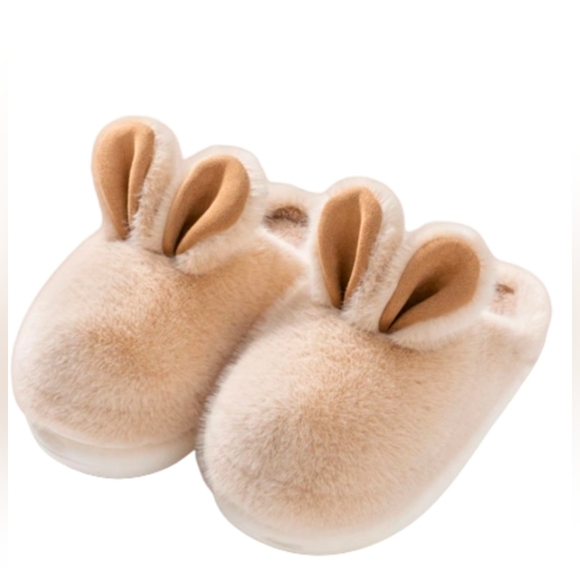 Duboby Shoes - Adult Fuzzy Bunny Slippers NWT